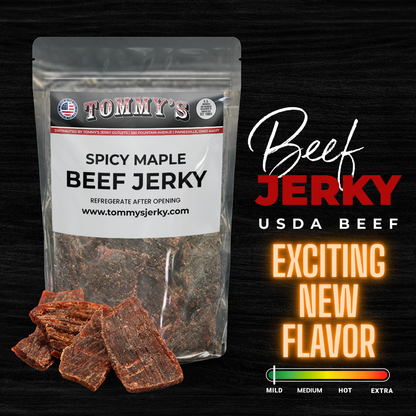 Spicy Maple Beef Jerky