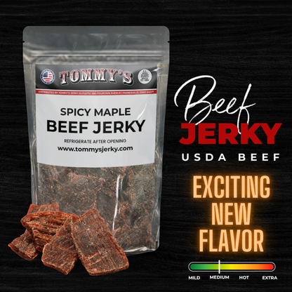 Spicy Maple Beef Jerky
